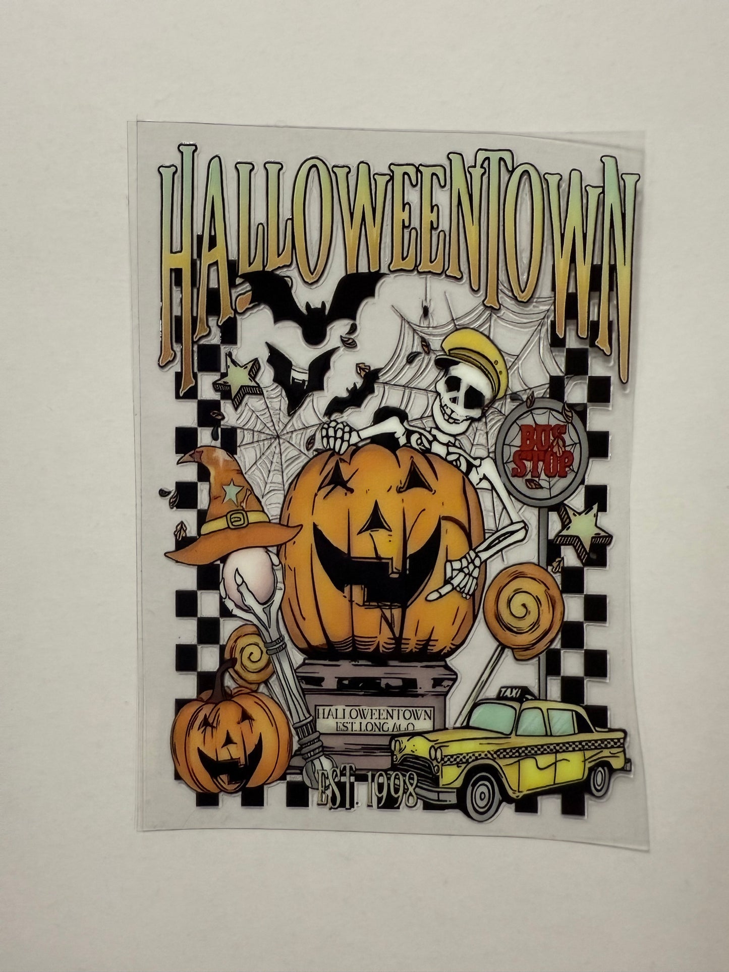 Halloween Town Decal