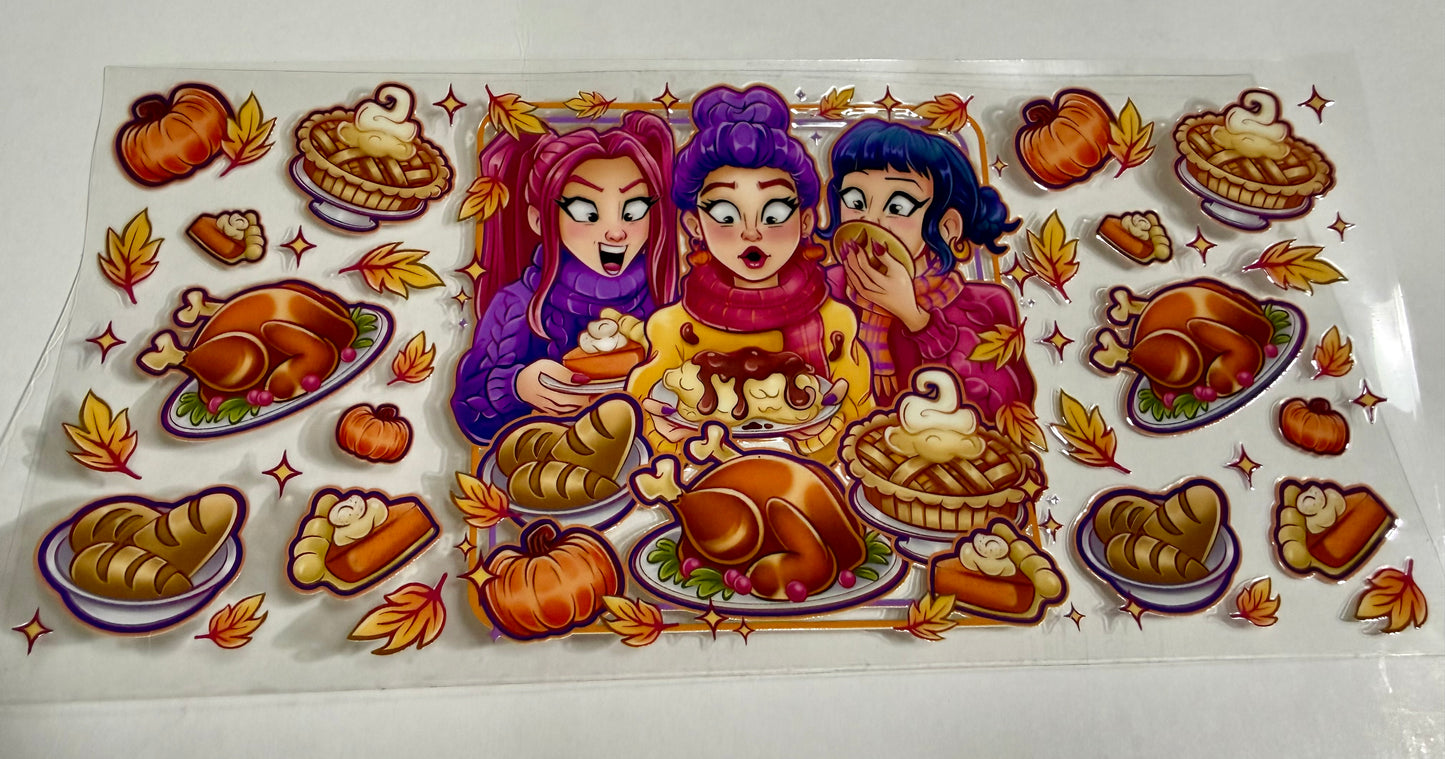 K-Pop Demon Hunter Thanksgiving Wrap