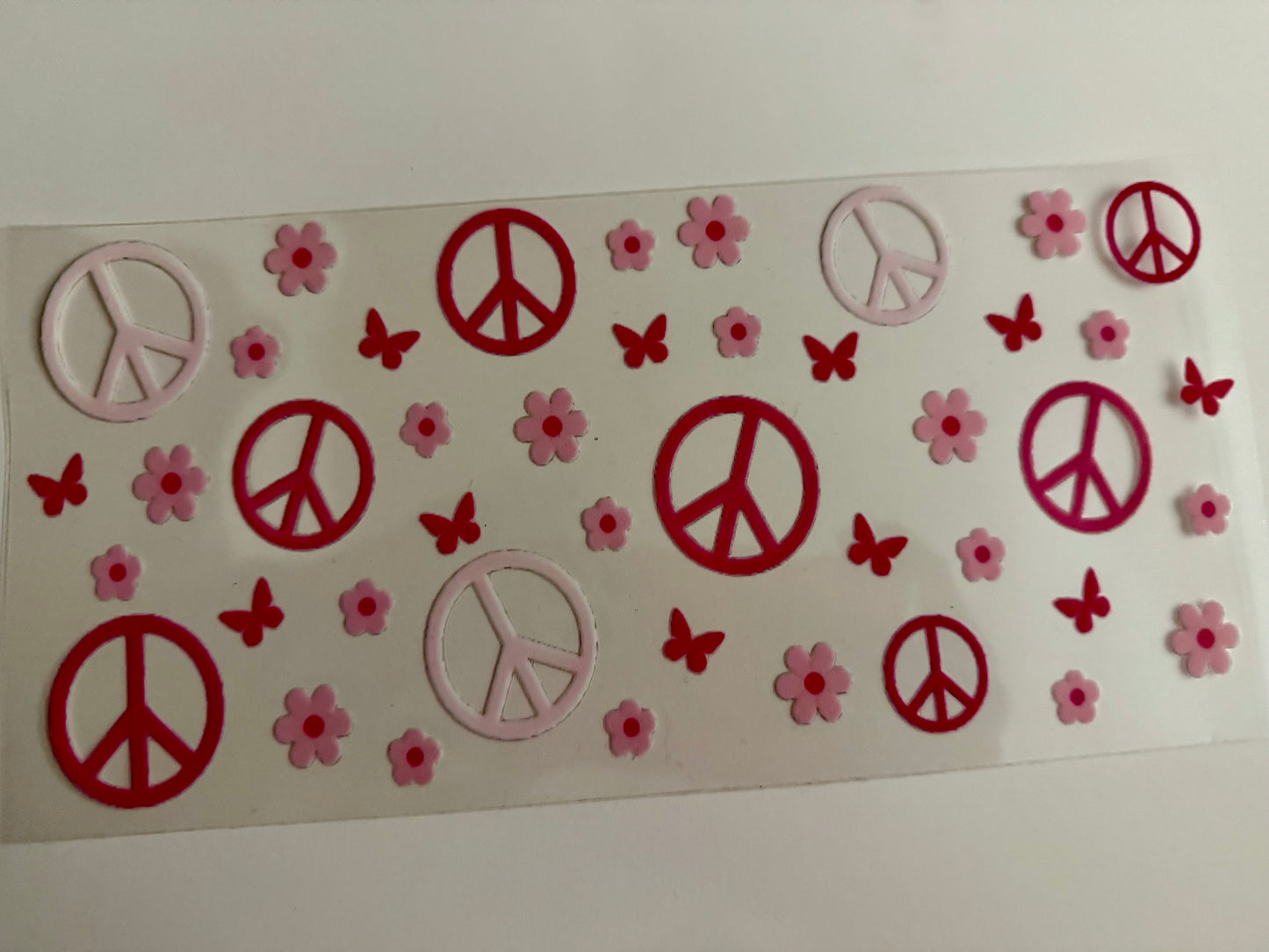 Peace Signs & Butterflies Wrap
