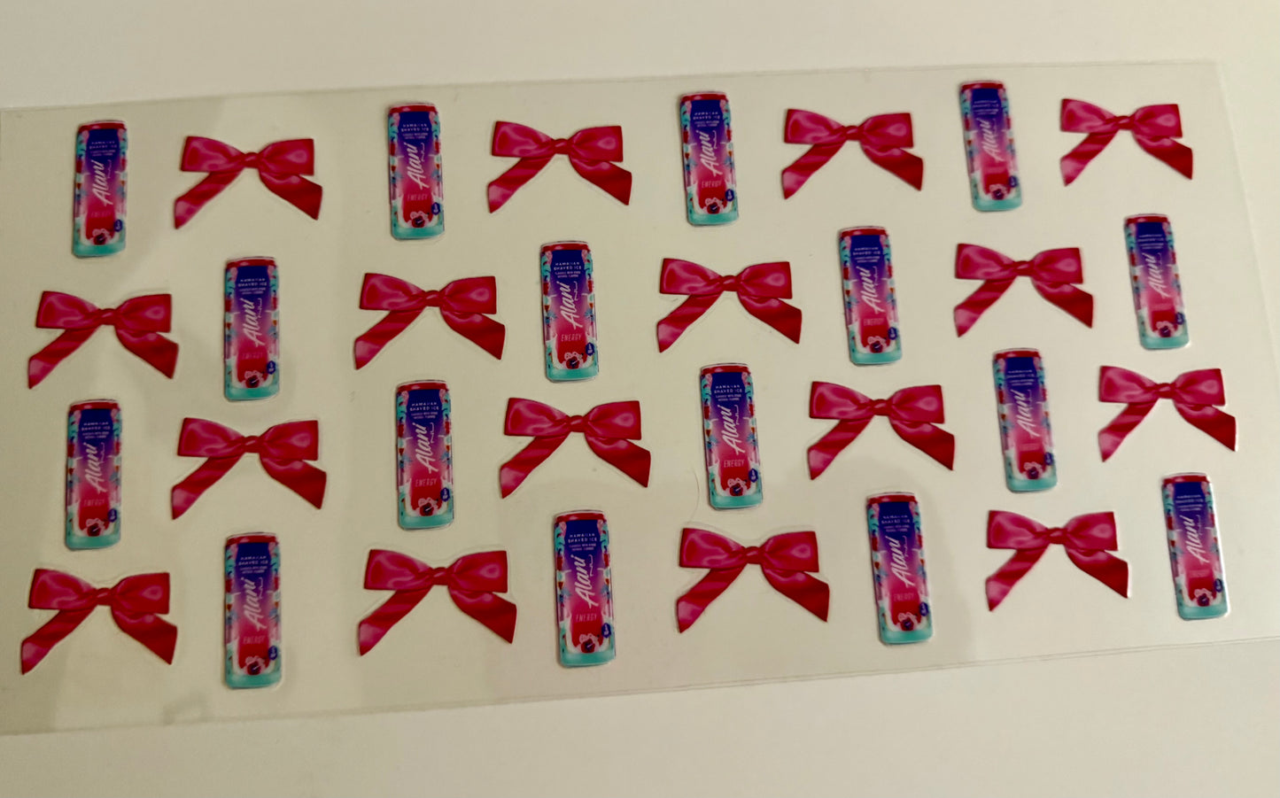 Alain’s w/ Pink Bows Wrap