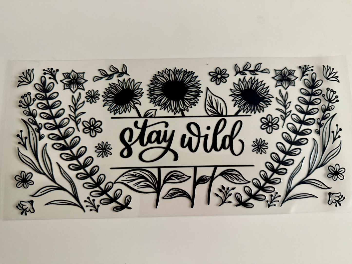 Stay Wild Floral Wrap