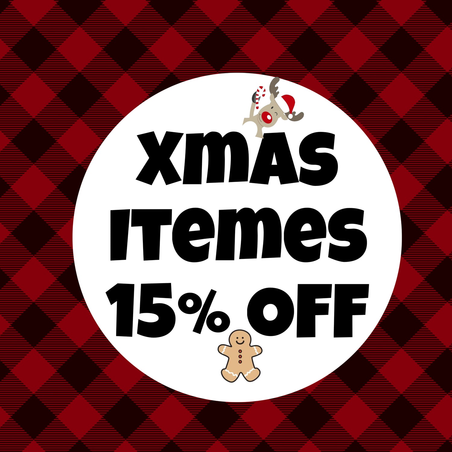 Xmas Items 15% OFF