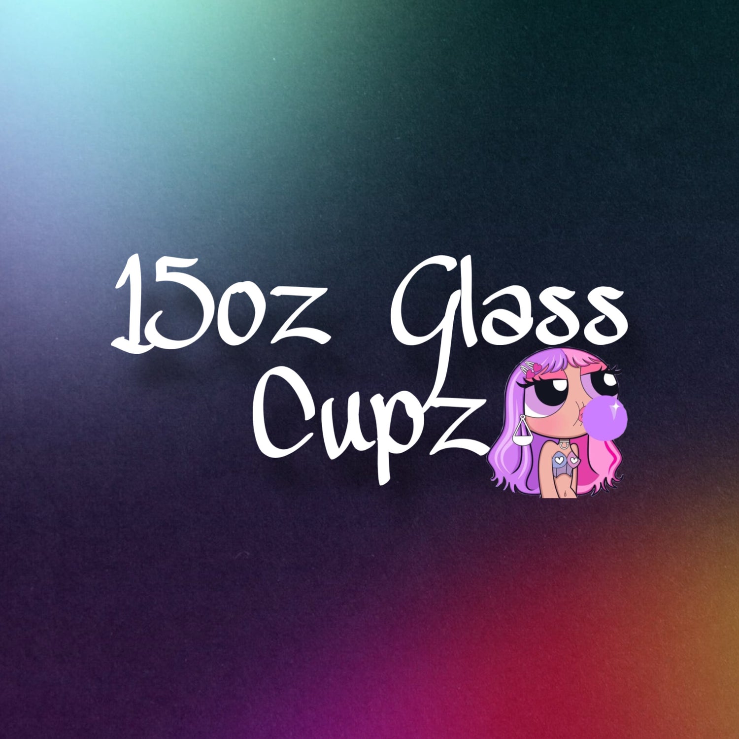 15oz Glass Cupz