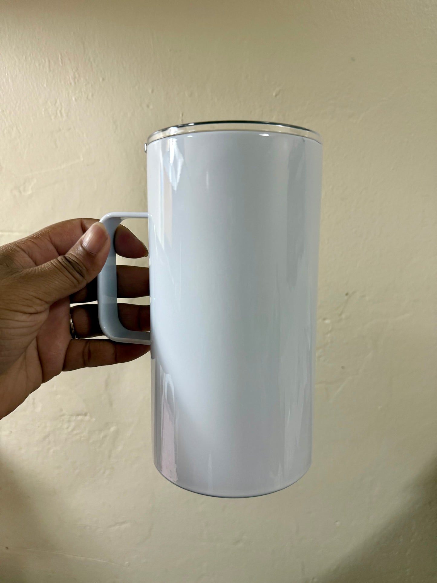 White 24oz Stainless Mug