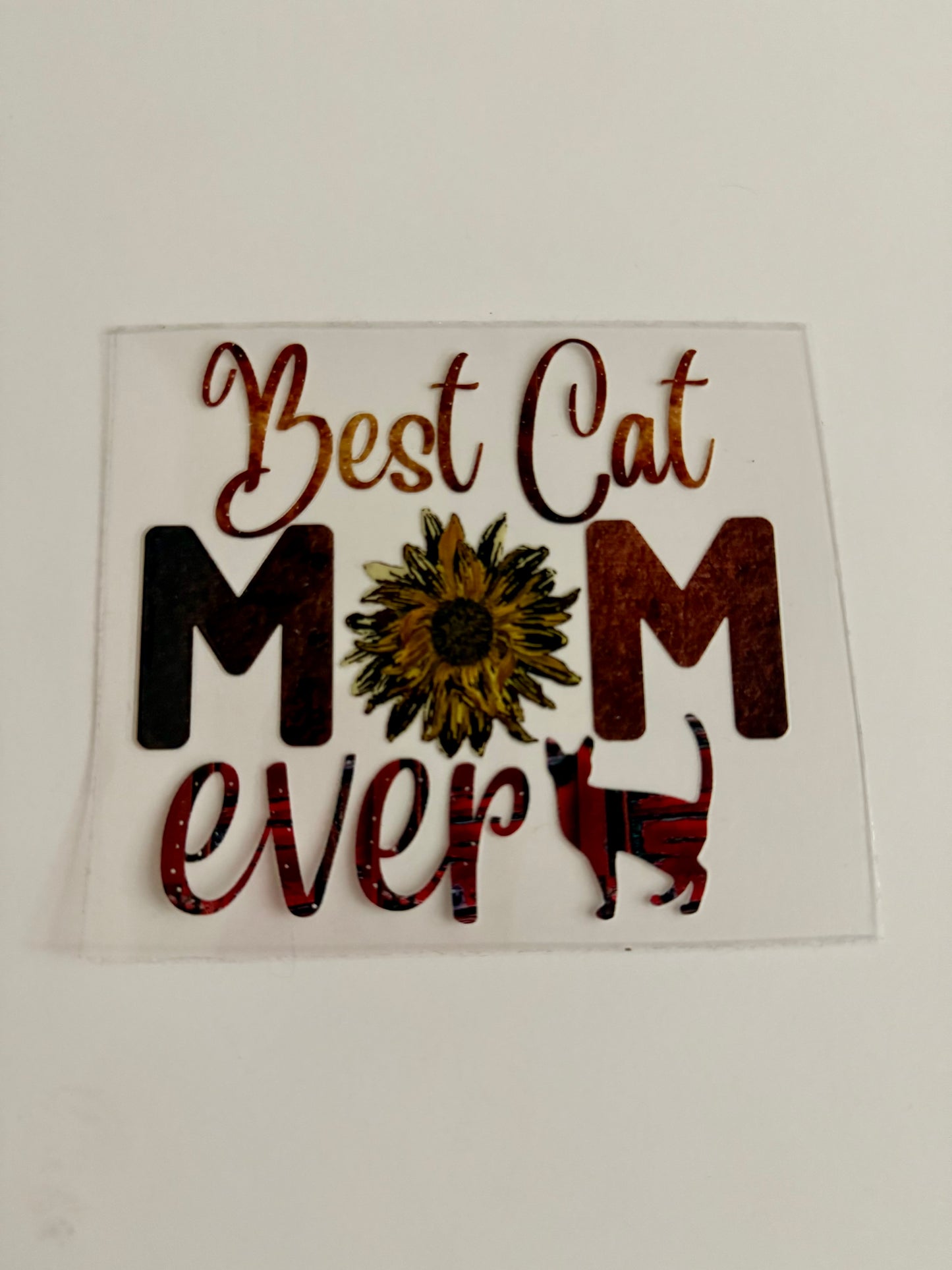 Best Cat Mom Ever Decal