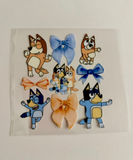 Bluey Family Decal