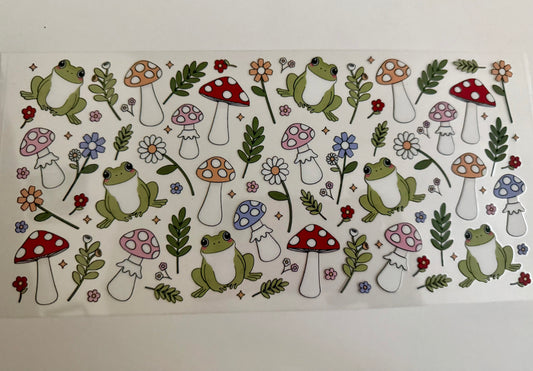Frogs & Mushroom Wrap