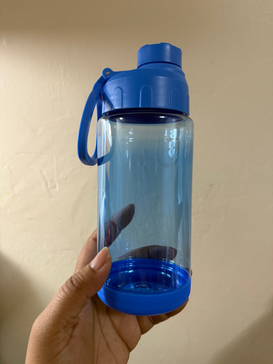 Blue Plastic Kids Bottle