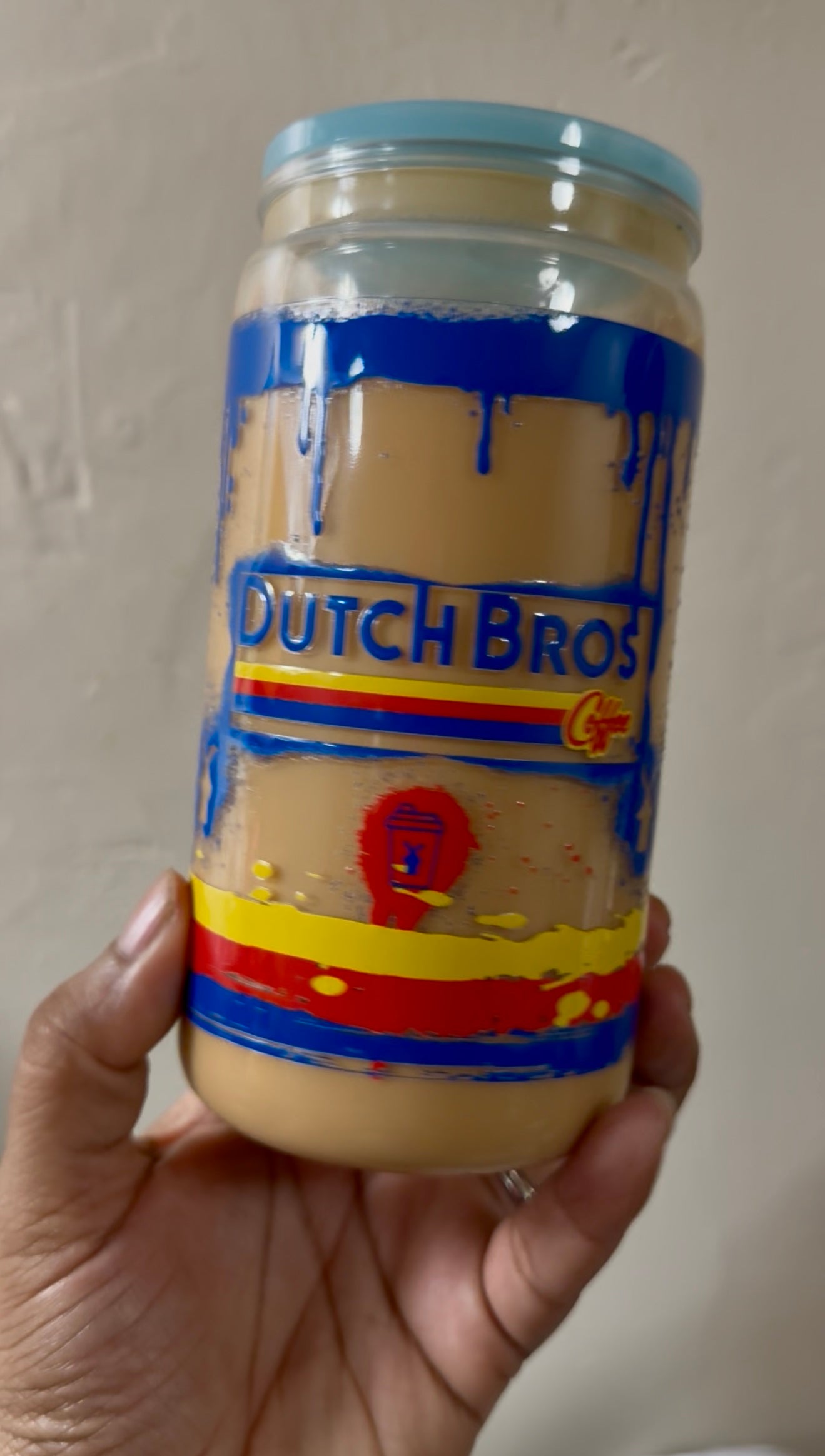 16oz Dutch Bro Coffee Snow Globe