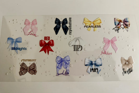 Taylor Swift Era Bows Wrap