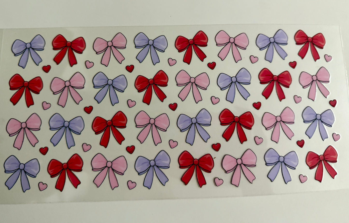 Pink & Purple Bows Wrap