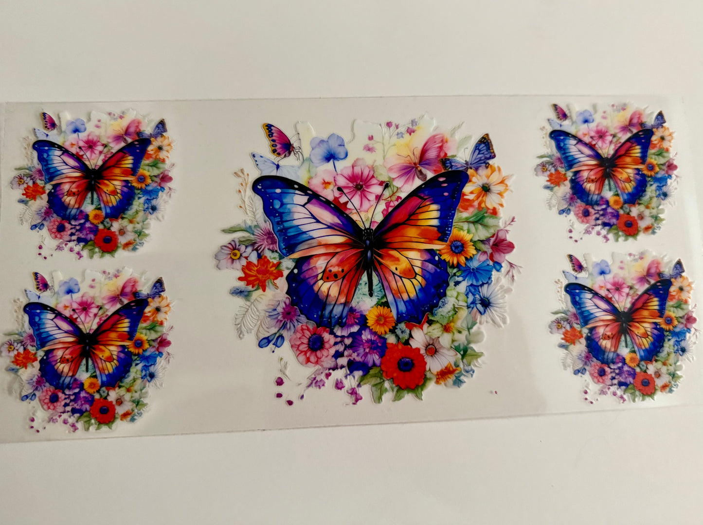 Splash Colors w/ Butterflies Wrap