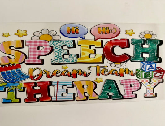 Speech Therapy Wrap