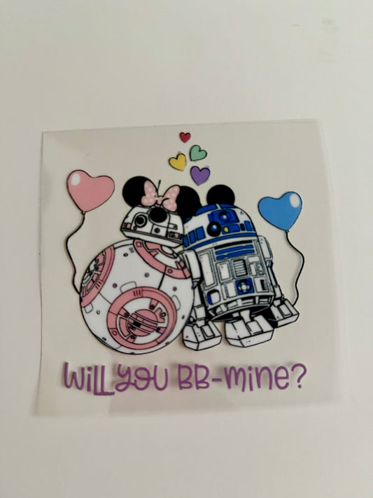 BB-8 & R2D2 Decal