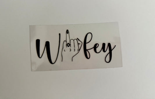 Wifey Decal
