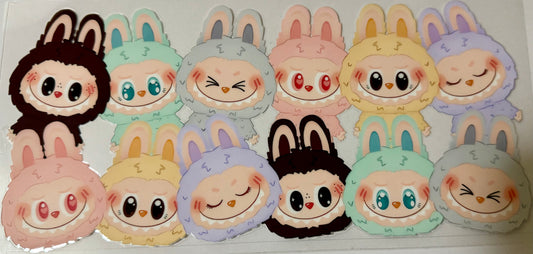 Happy Labubu Friends Wrap