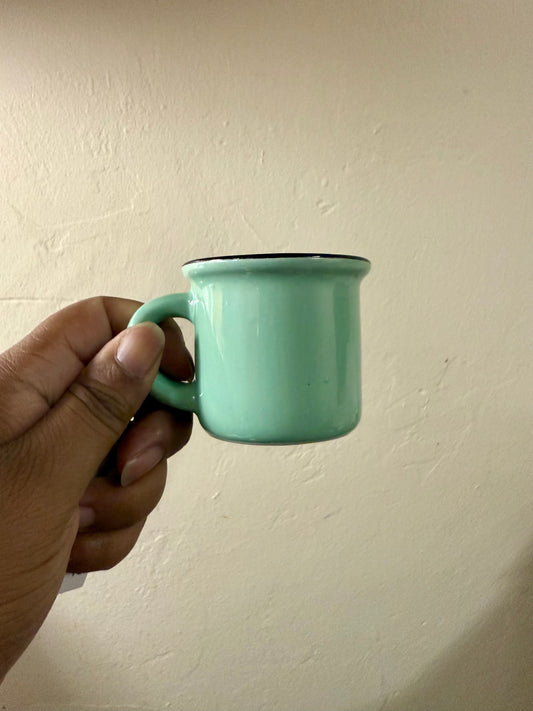 Tiny Mint Green Mug
