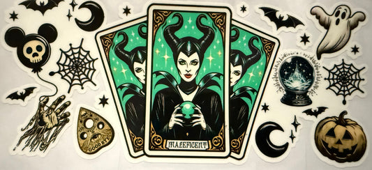 Glow in the dark Maleficent Wrap￼