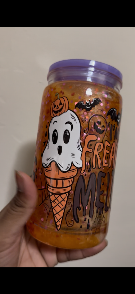 16oz Oopsie Lava Snow Globe Cup