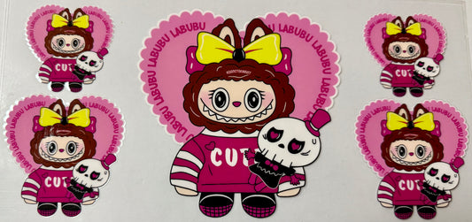 Labubu & Skull Wrap