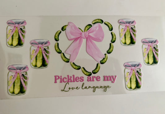 Pickles Are My Love Language Wrap