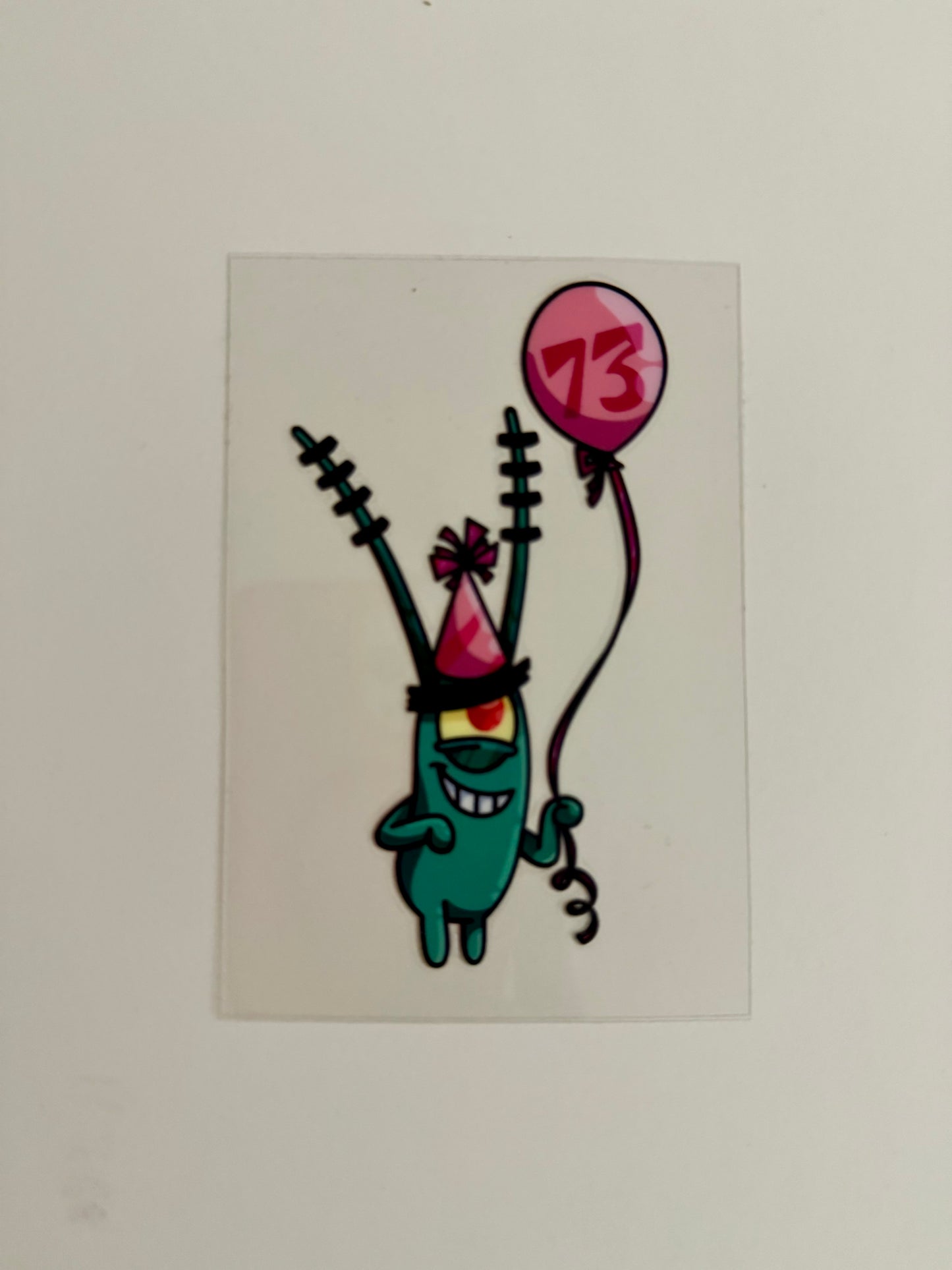 Plankton Decal