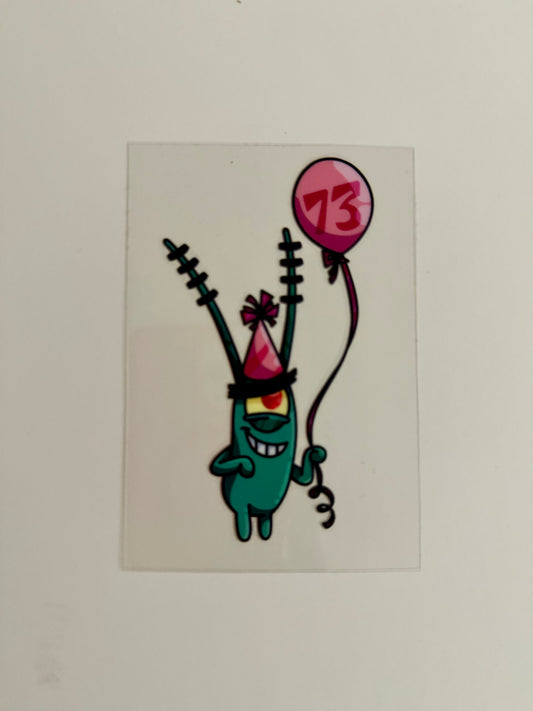 Plankton Decal