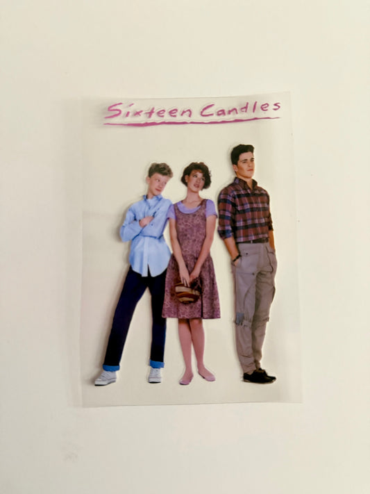Sixteen Candles Decal #1