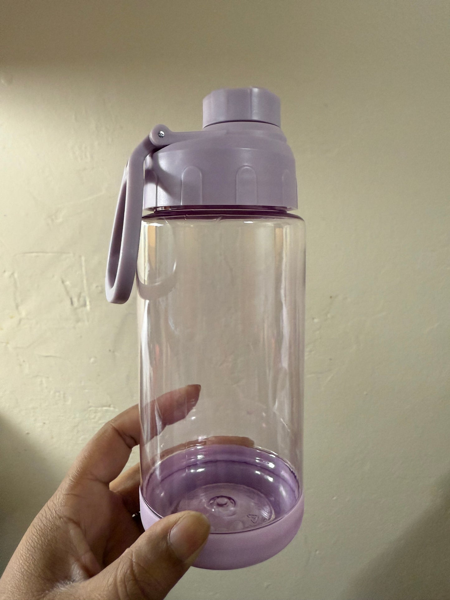 Lavender Plastic Kids Bottle