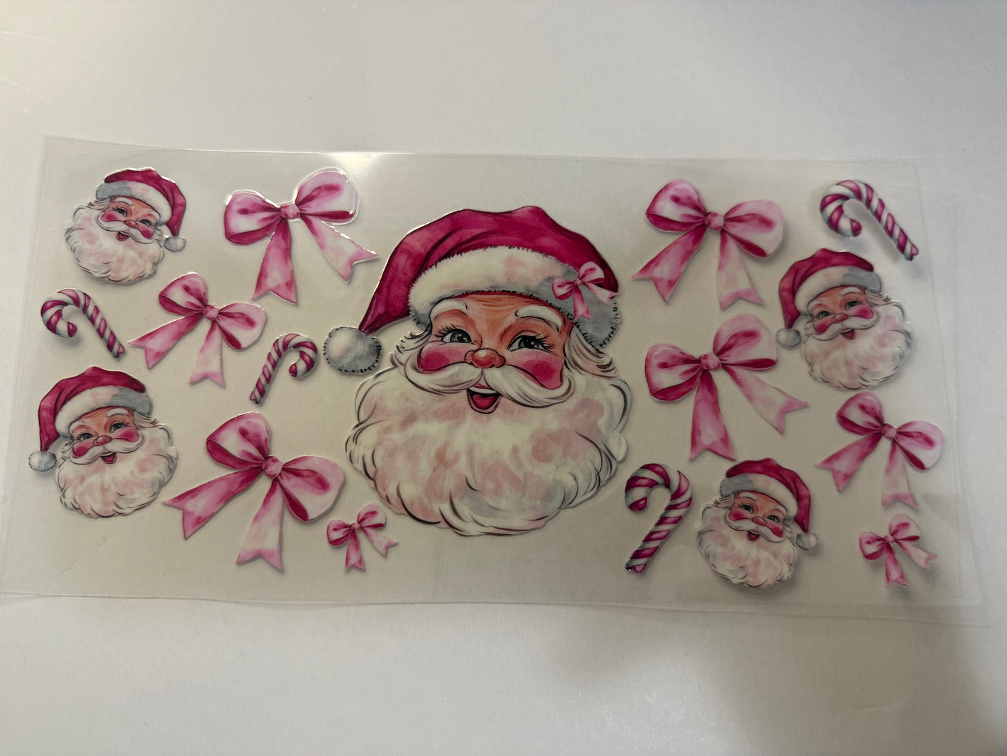 Pink Santa Wrap