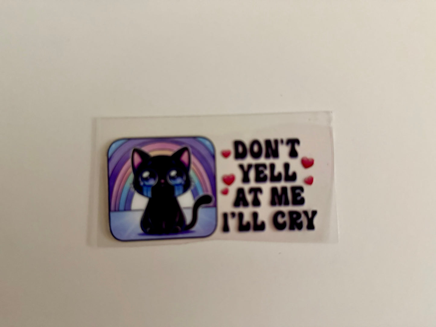 Mini Cat Crying Wrap