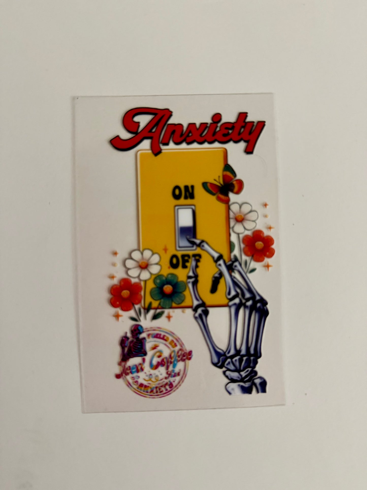 Anxiety Off Decal
