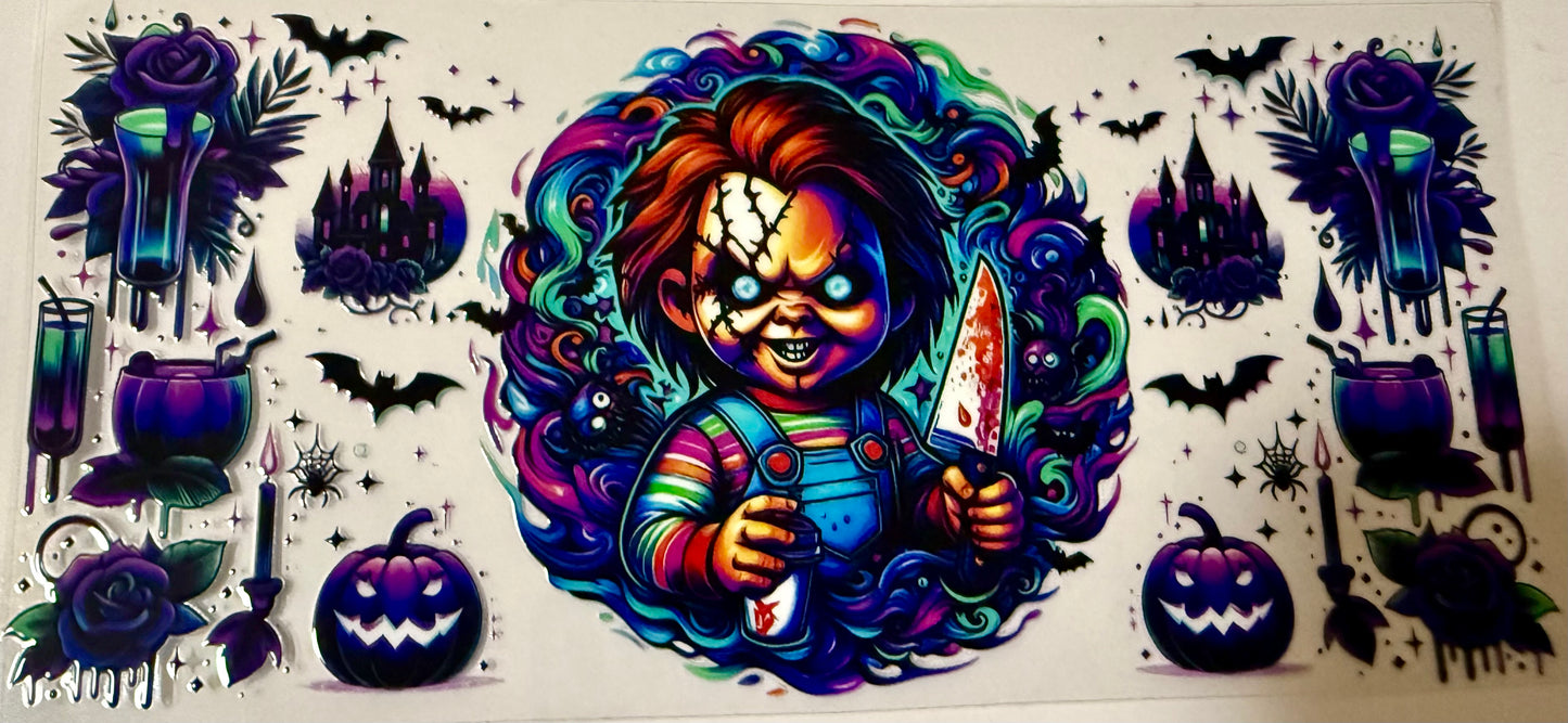Tie-Dye Chucky Wrap #1