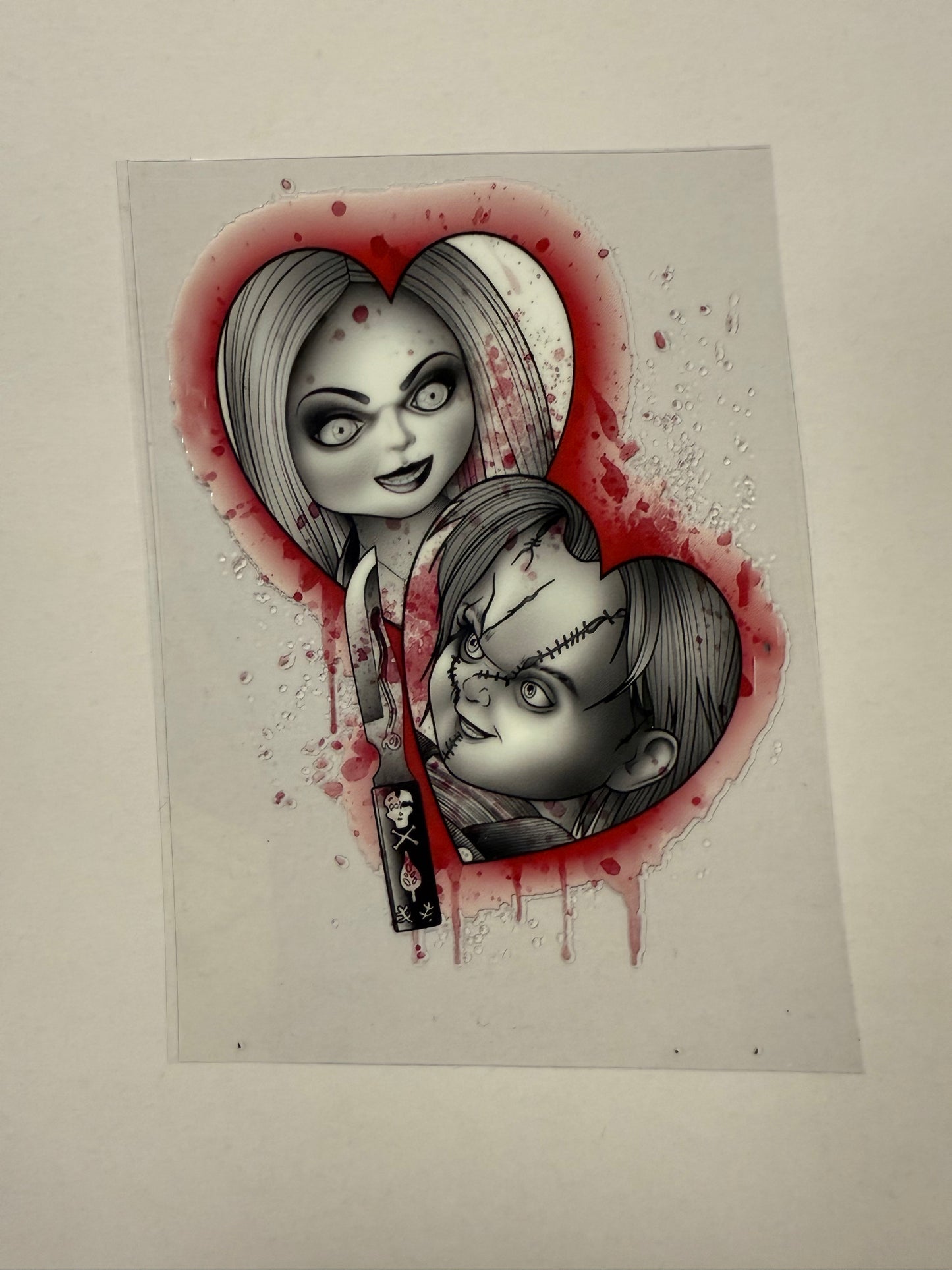 Tiffany & Chucky Decal #2