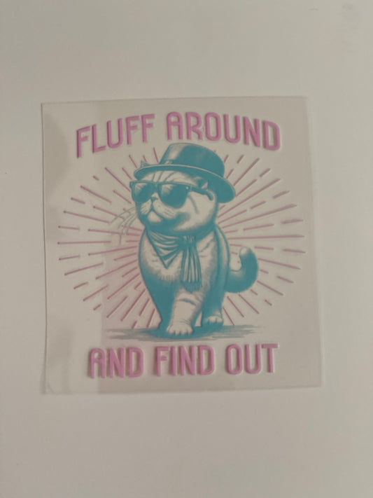 Fluff Around Decal