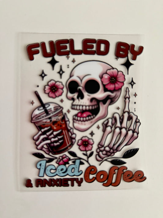 Fueled By Coffee Decal