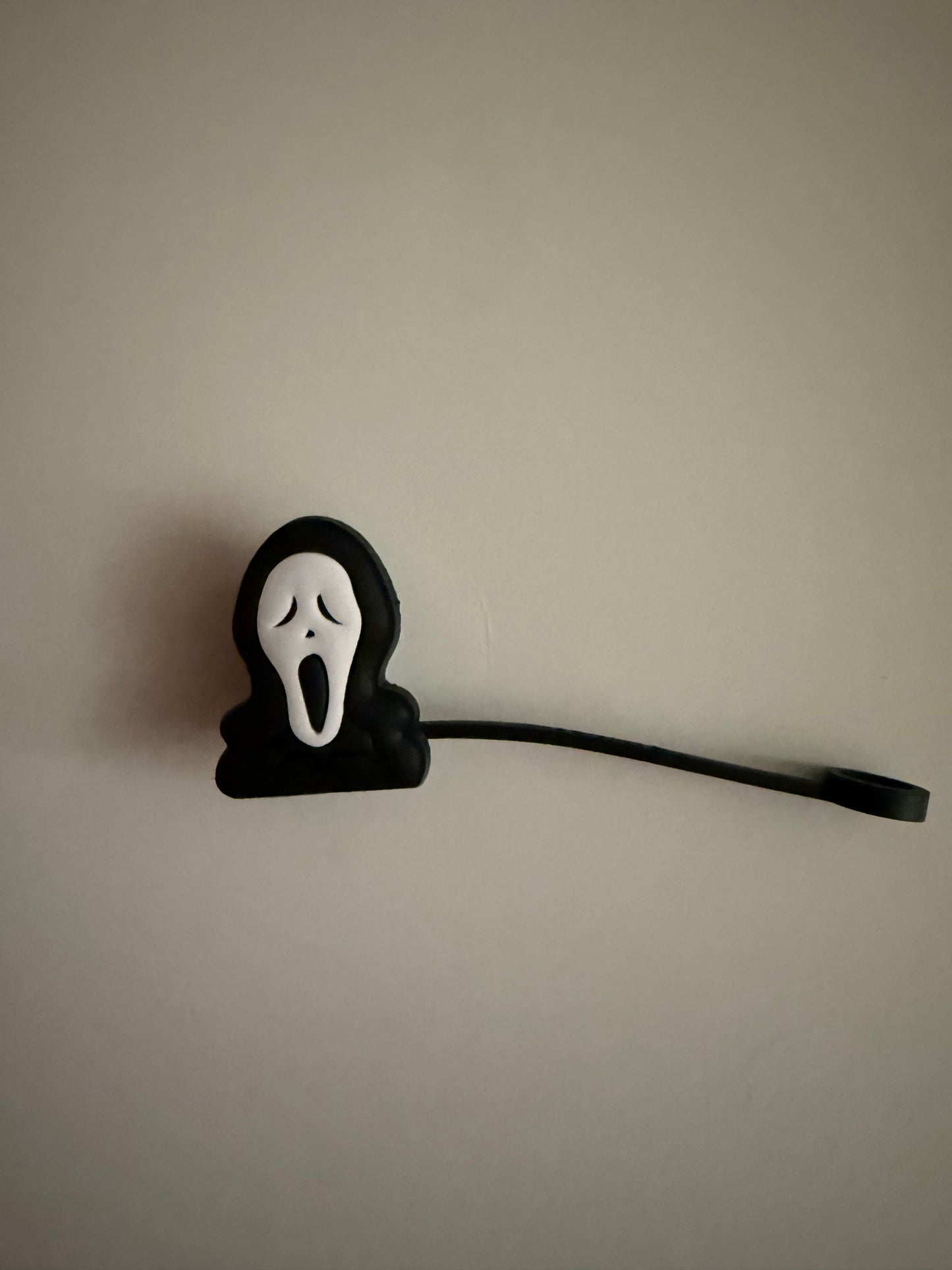 Ghostface Straw Topper