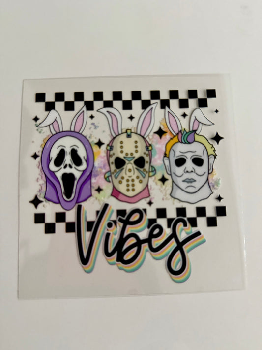 Horror Vibes Decal