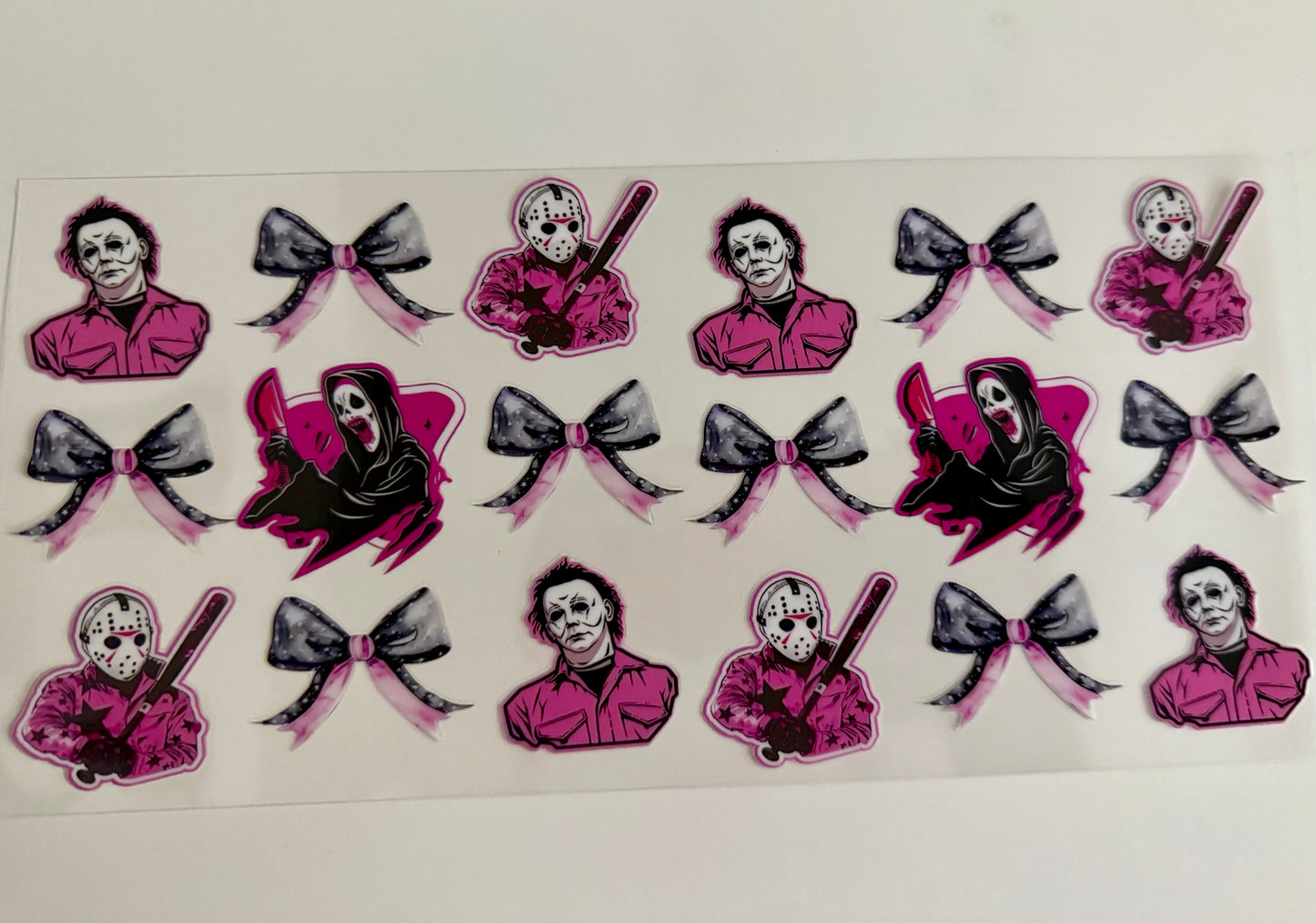 Horror Dudes w/ Bows Wrap
