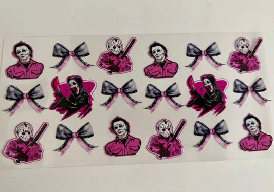 Horror Dudes w/ Bows Wrap