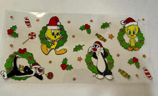 Tweety & Sylvester Xmas Wrap