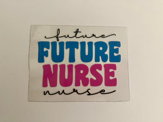 Future Nurse Decal