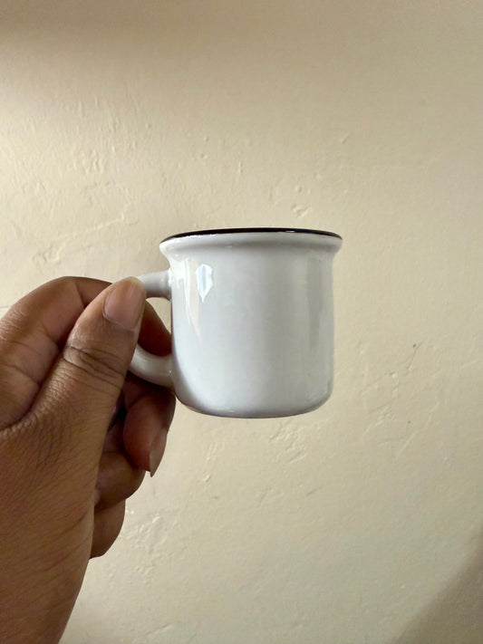 Tiny White Mug