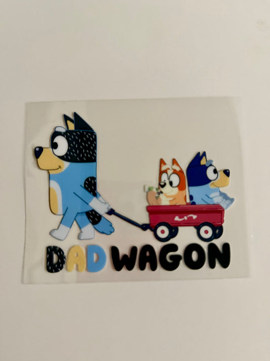 Dad Wagon Decal