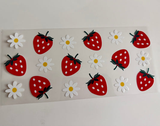 Strawberries & Flowers Wrap #1