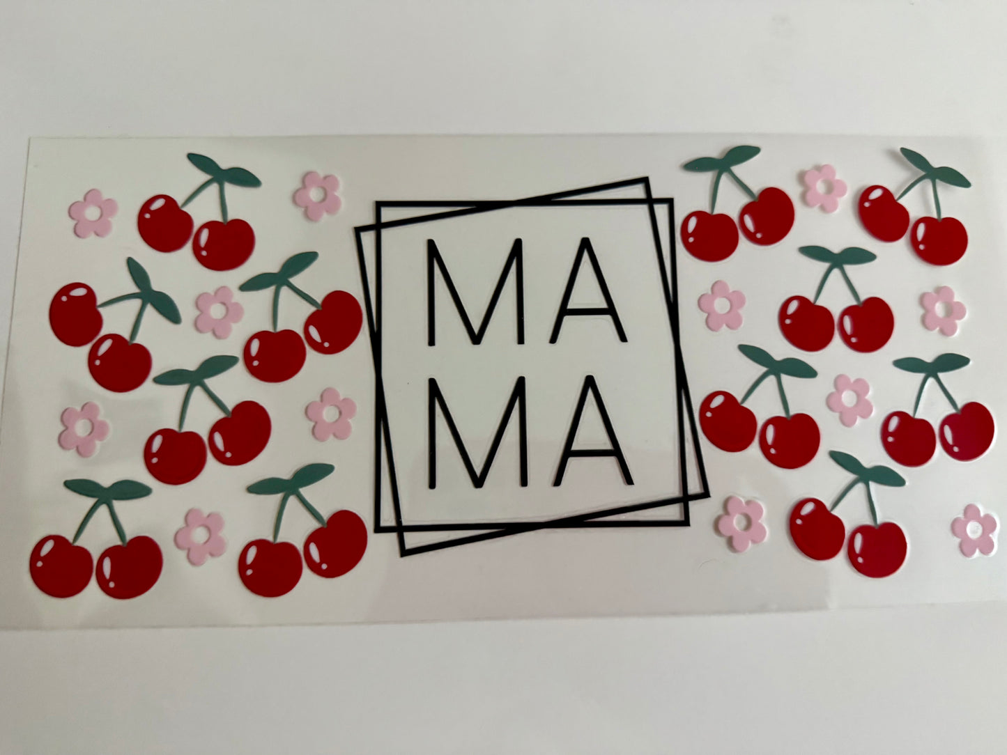 Cherries & Flower Mama Wrap