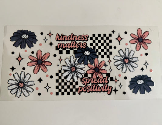 Kindness Matters, Spread Positivity Wrap