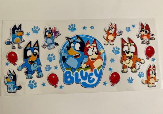 Bluey & Bingo Wrap