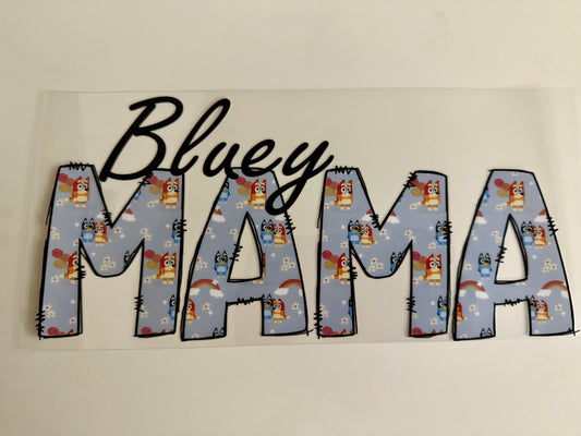 Bluey Mama Wrap