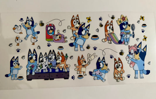 Bluey & Friends Wrap #1